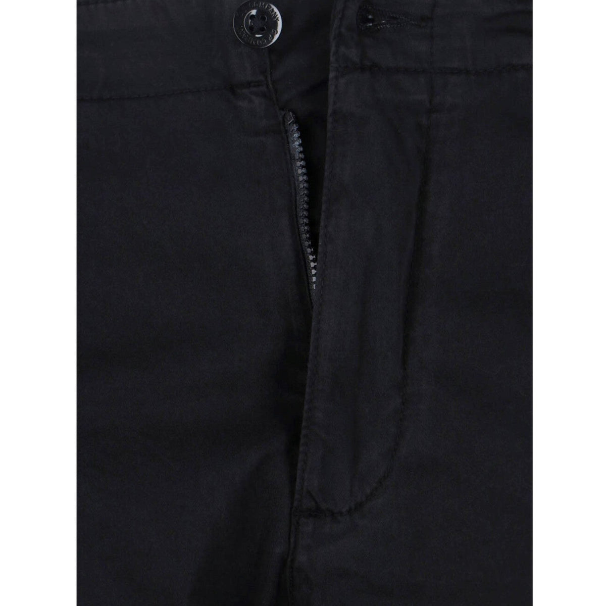 CP Company Satin Stretch Cargo Pants - 999 Black - Escape Menswear