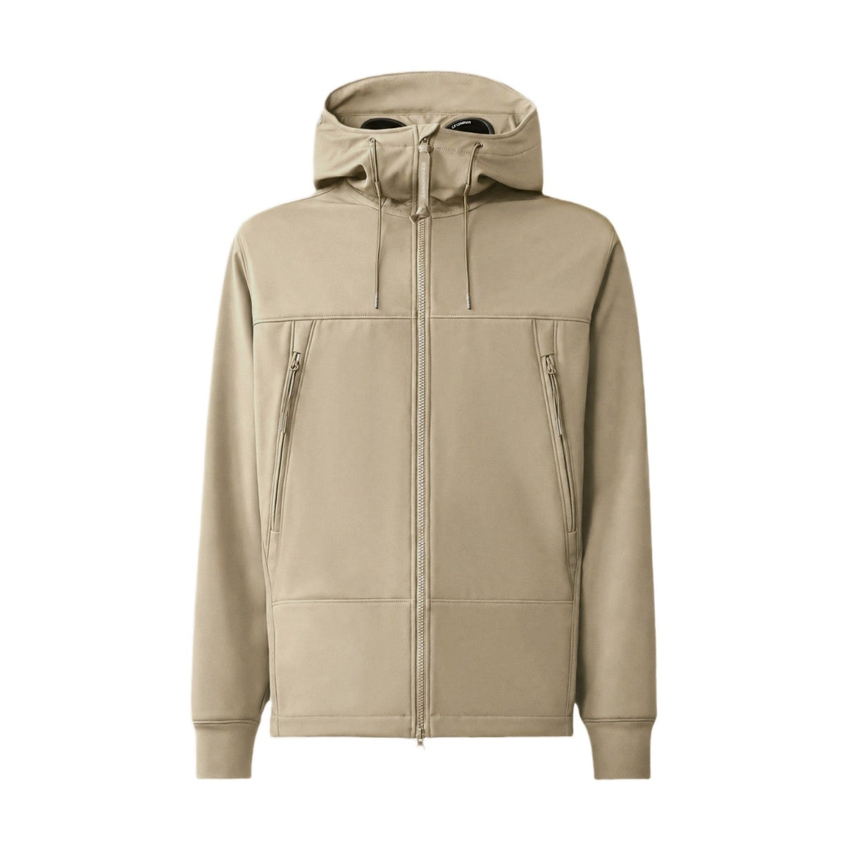 C.P. Company Shell-R Goggle Jacket - 356 Rock Beige - Escape Menswear