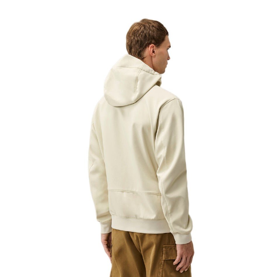 C.P. Company Shell-R Lens Hooded Jacket - 120 Silver Birch - Escape Menswear