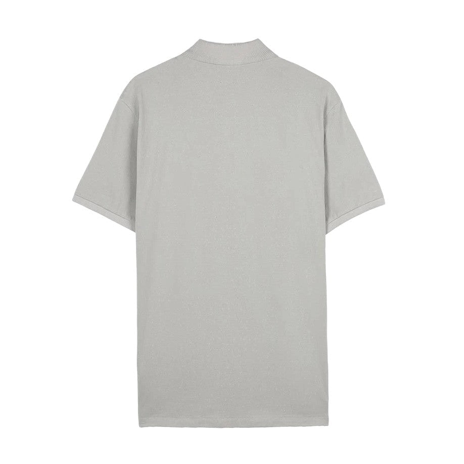 CP Company Stretch Piquet Point Collar Polo Shirt - 904 Dove Grey - Escape Menswear