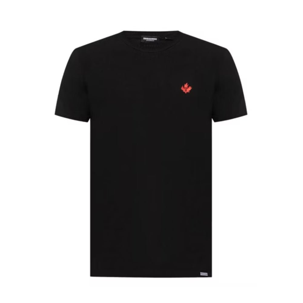 DSquared2 D9M205470 Round Neck T-Shirt - Black - Escape Menswear