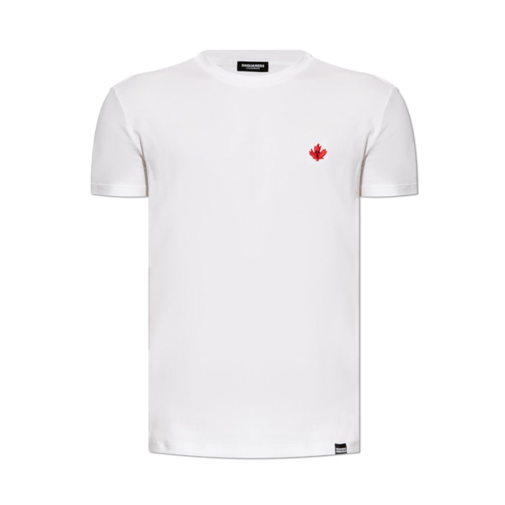 DSquared2 D9M205470 Round Neck T-Shirt - White - Escape Menswear