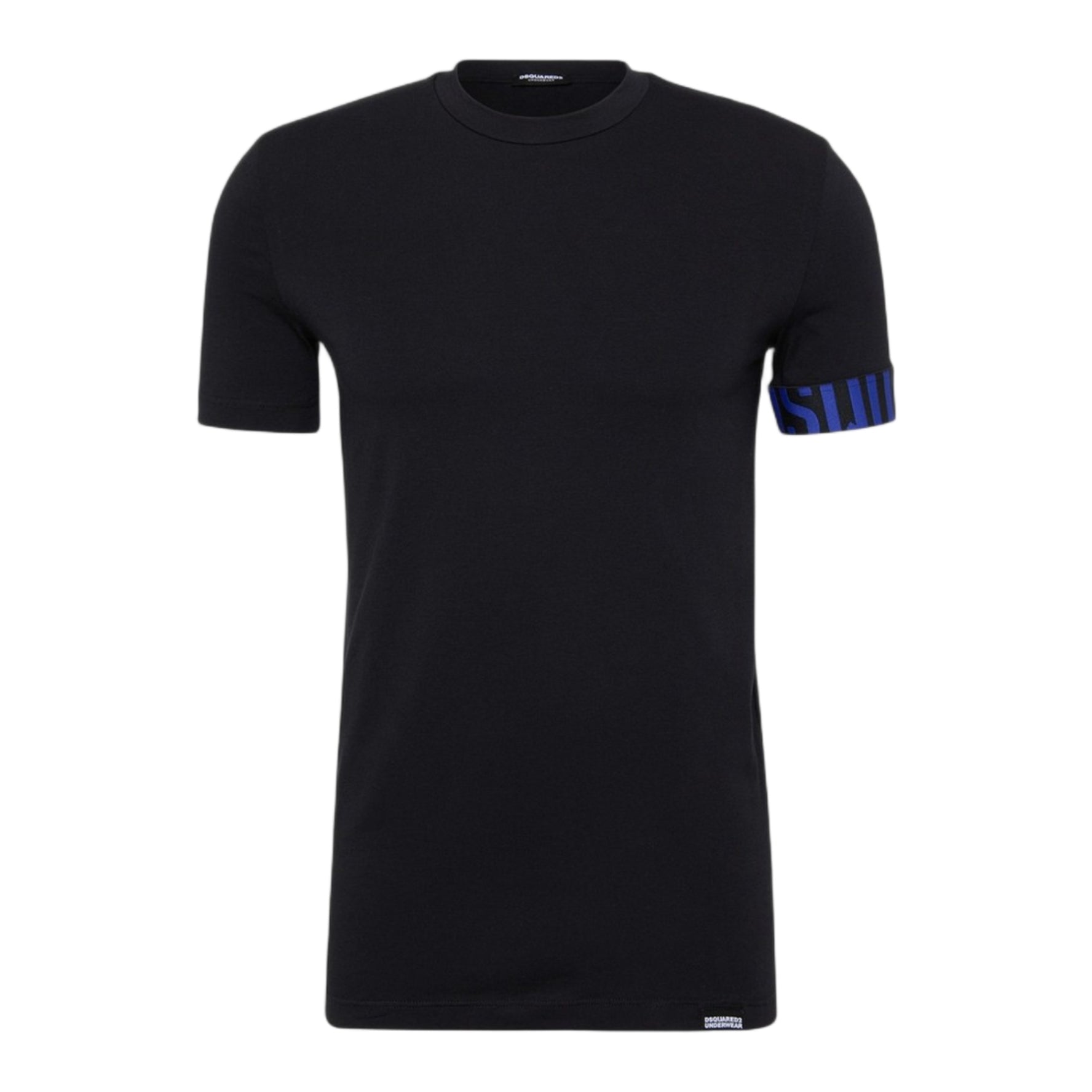 DSquared2 D9M3S6190 Round Neck T-Shirt - Black - Escape Menswear