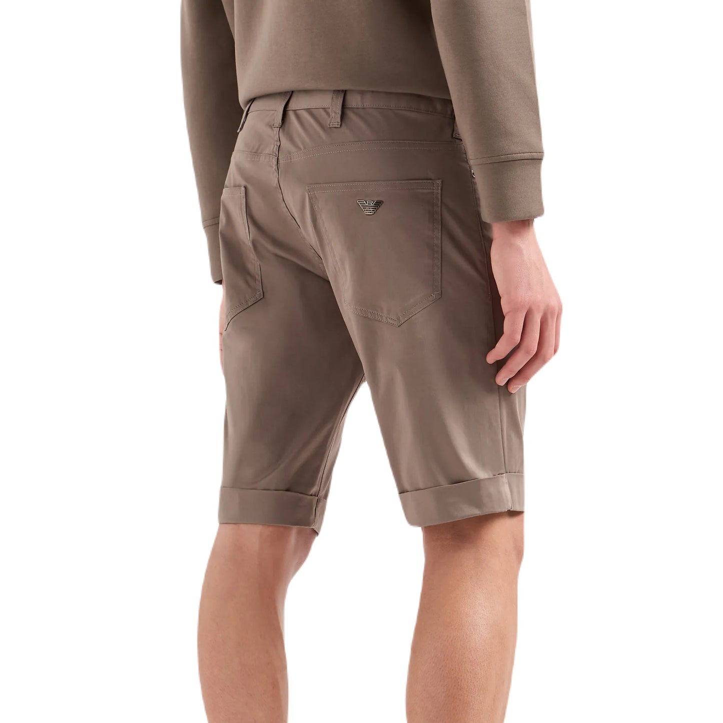 EA 8N1PA6 Shorts - 144 Beige - Escape Menswear