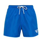 Emporio Armani 211752 Eagle Logo Swim Shorts - Royal - Escape Menswear