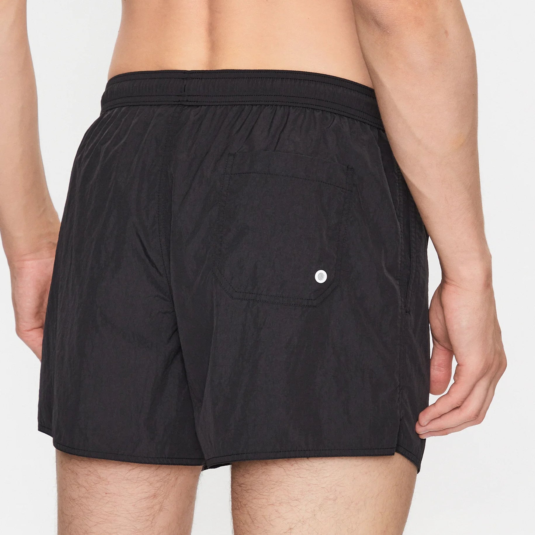 Emporio Armani 211756 Swim Short - 020 Black - Escape Menswear