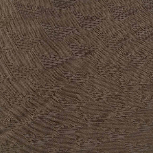 Emporio Armani 8N1FP0 Tip Polo - 195 Chocolate - Escape Menswear