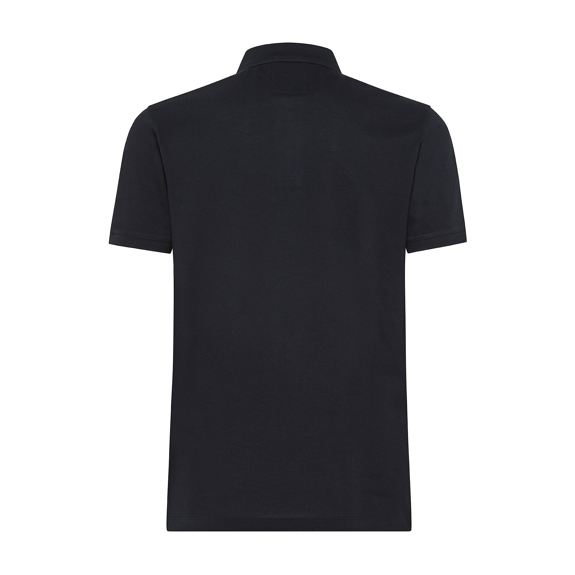 Emporio Armani 8N1FQ2 Mercerised Polo Shirt - 920 Navy - Escape Menswear