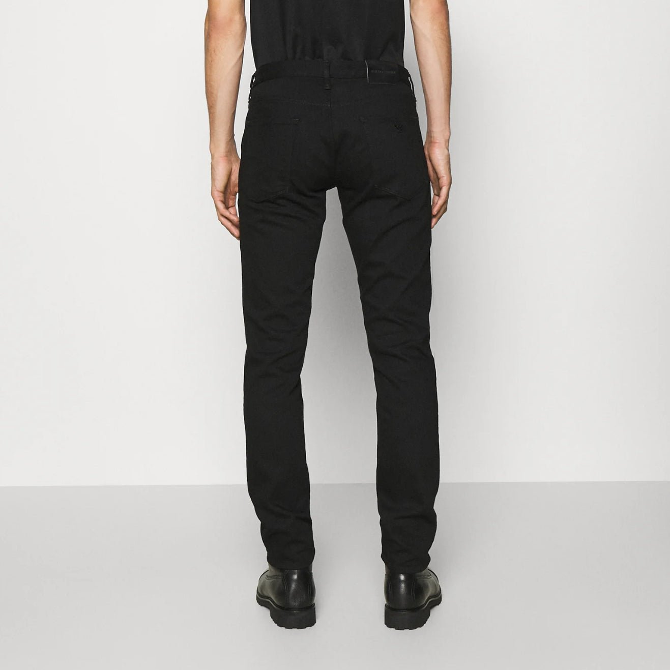 Emporio Armani 8N1J06 1G0IZ Jeans - 0005 Black - Escape Menswear