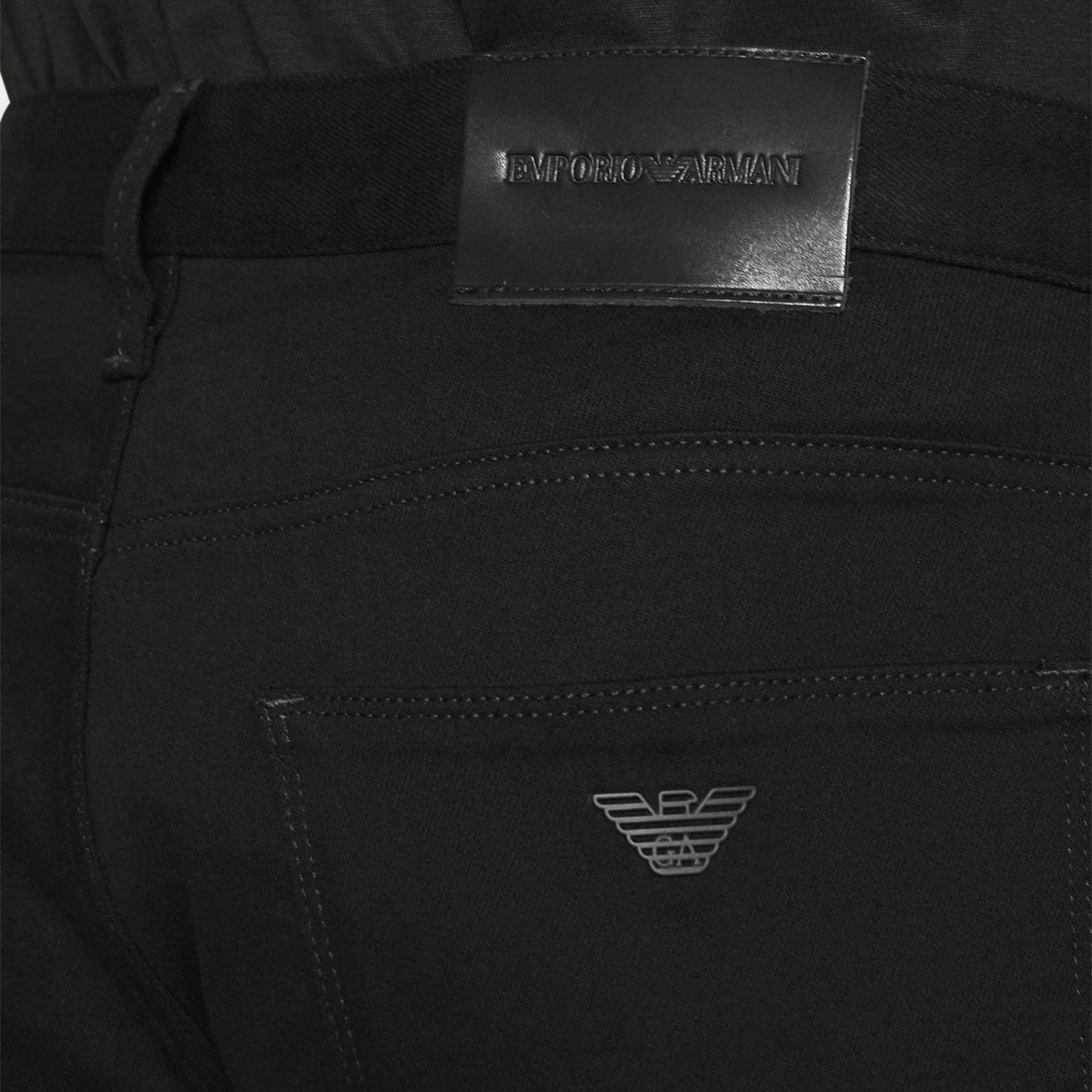 Emporio Armani 8N1J06 1G0IZ Jeans - 0005 Black - Escape Menswear