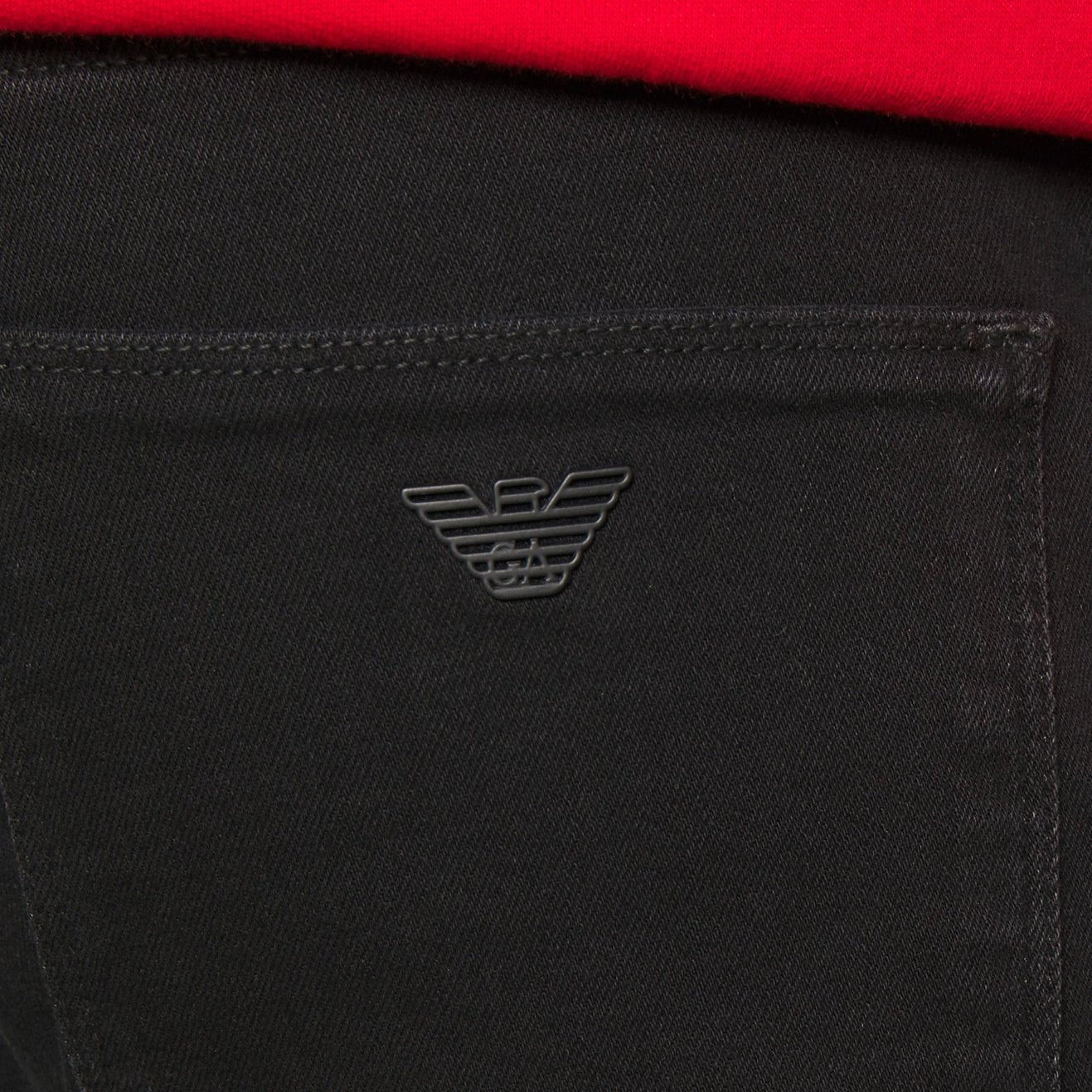 Emporio Armani 8N1J06 1G0IZ Jeans - 0006 Denim Nero - Escape Menswear