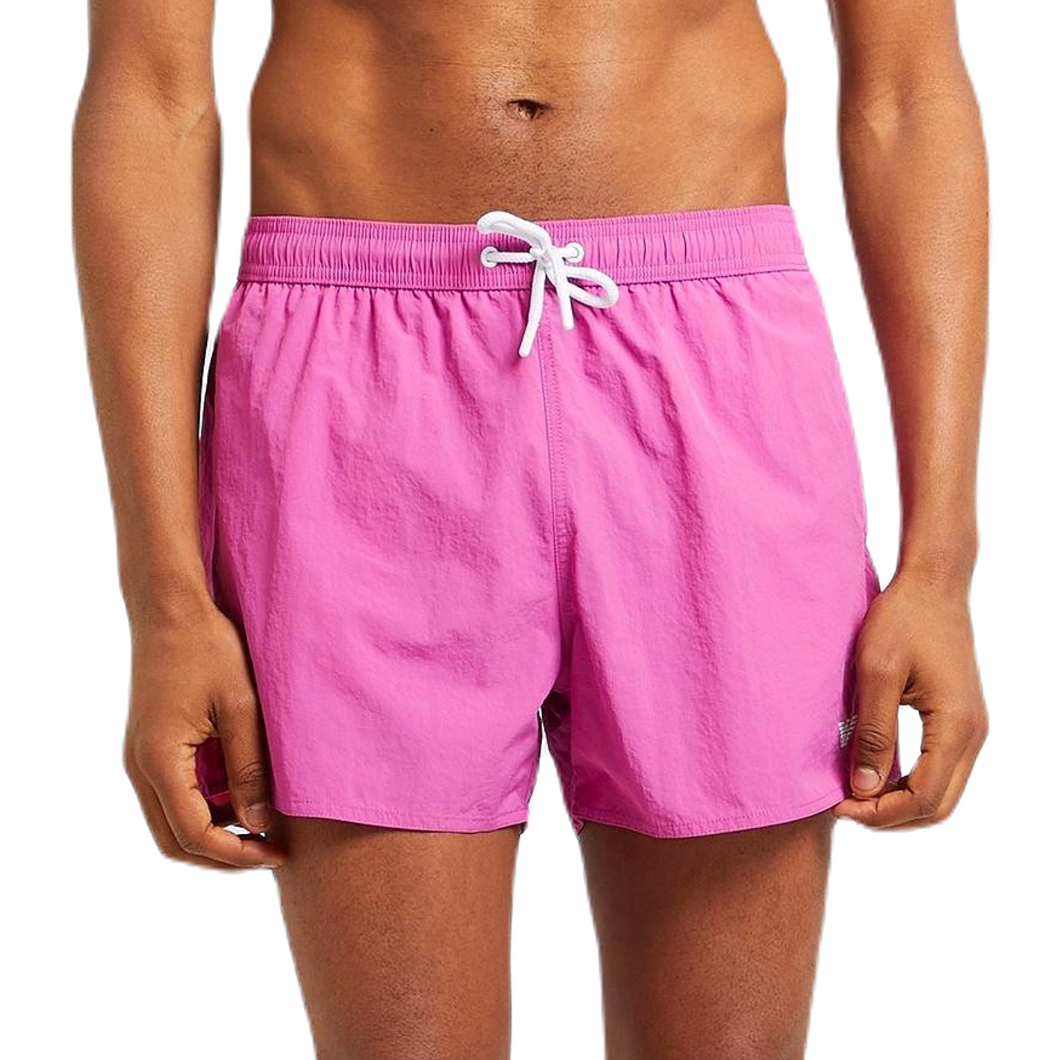 Emporio Armani Boxer Swim Shorts - Wisteria - Escape Menswear