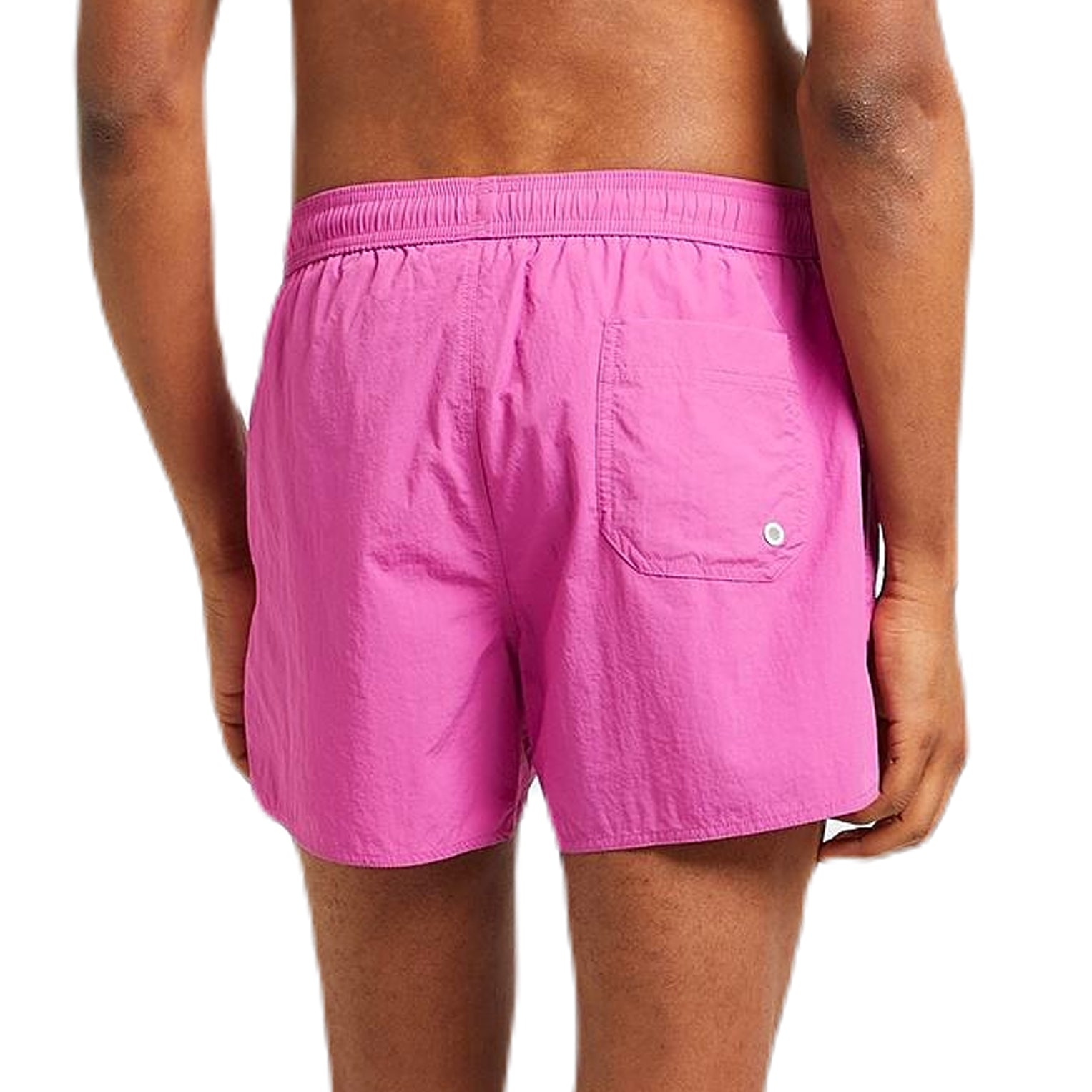 Emporio Armani Boxer Swim Shorts - Wisteria - Escape Menswear
