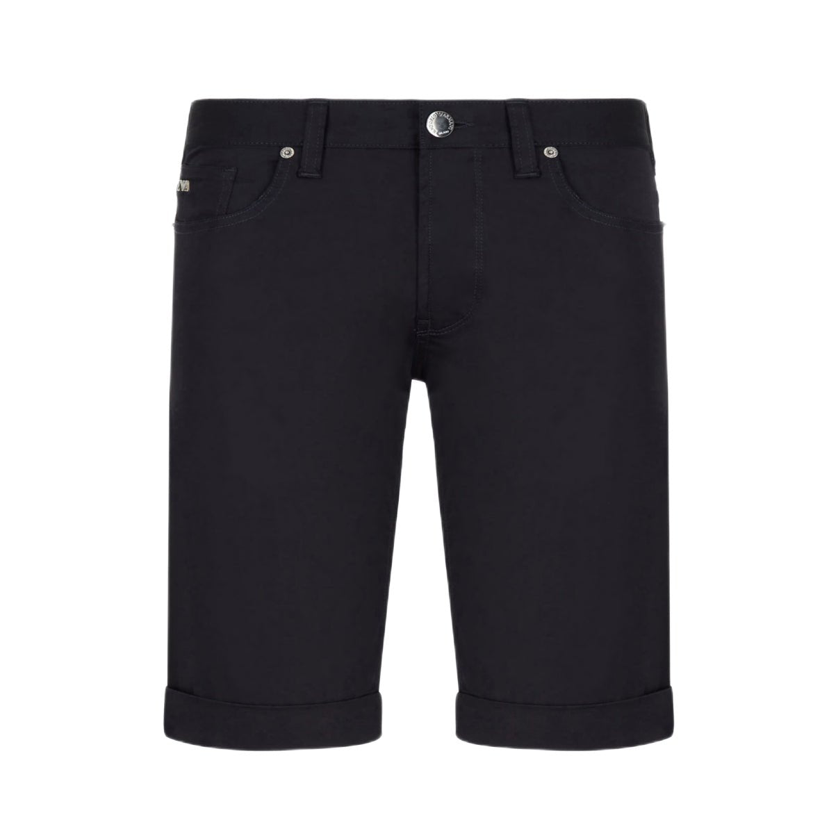 Emporio Armani Chino Shorts - Navy Blue - Escape Menswear