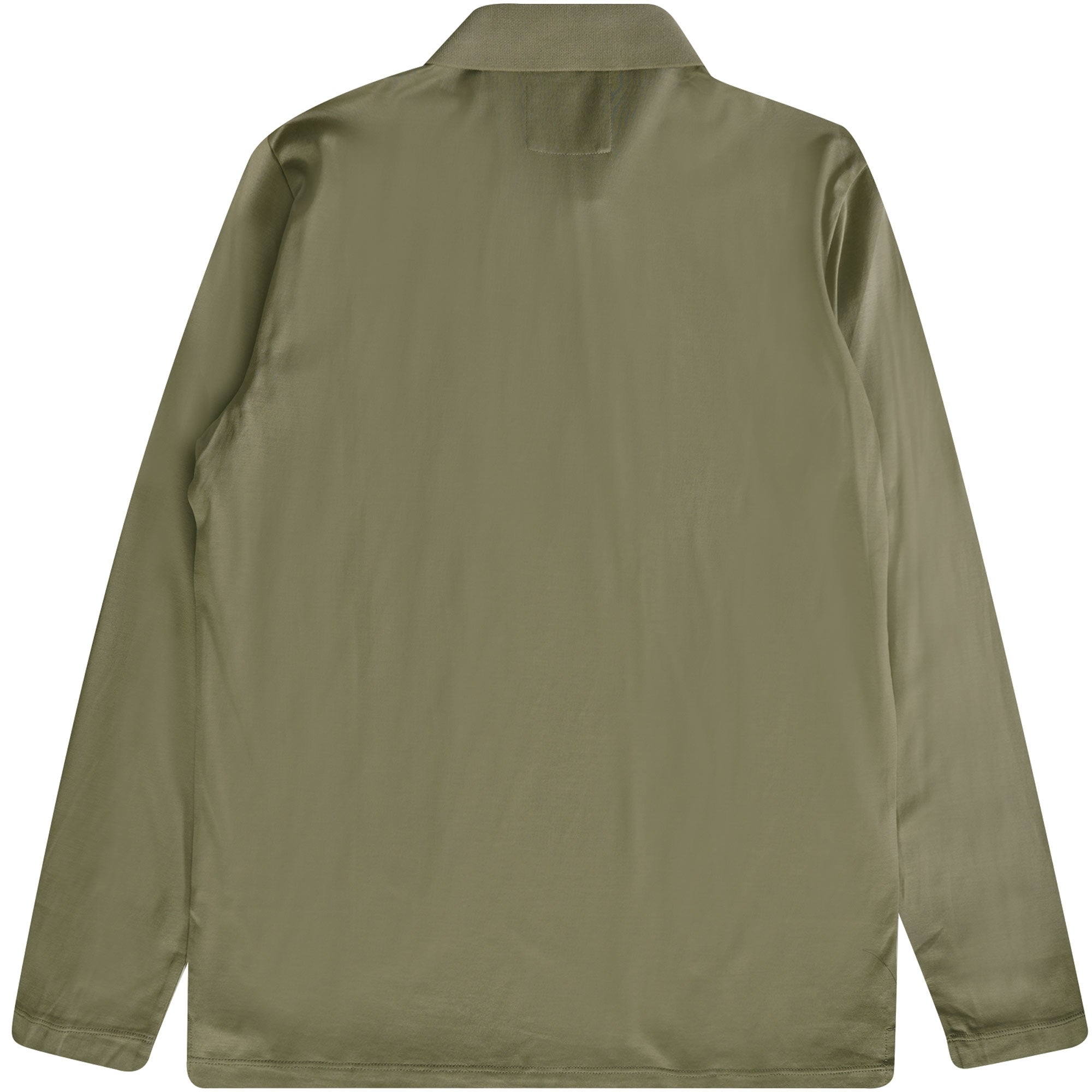 Emporio Armani L/S 8N1F97 Polo Shirt - 606 Salvia - Escape Menswear