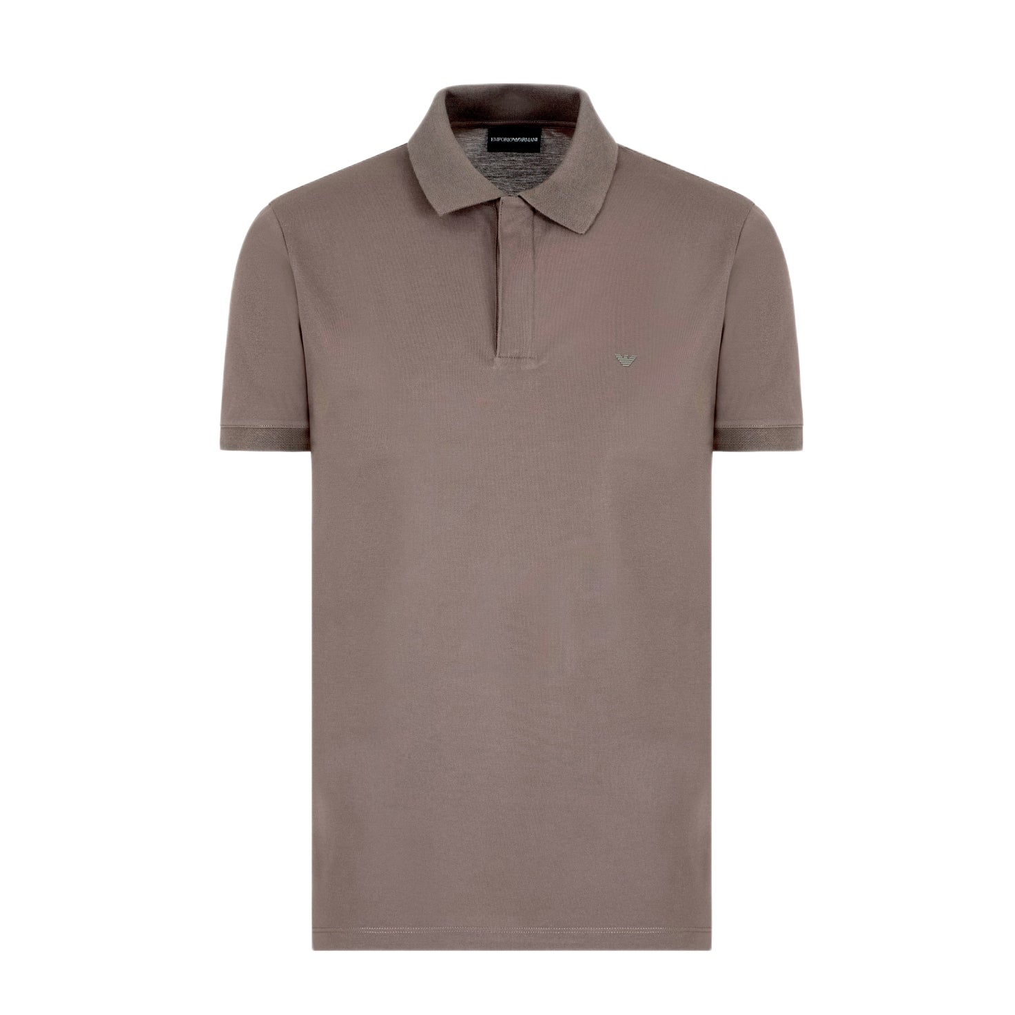 Emporio Armani Travel Essential Polo Shirt - Major Brown - Escape Menswear