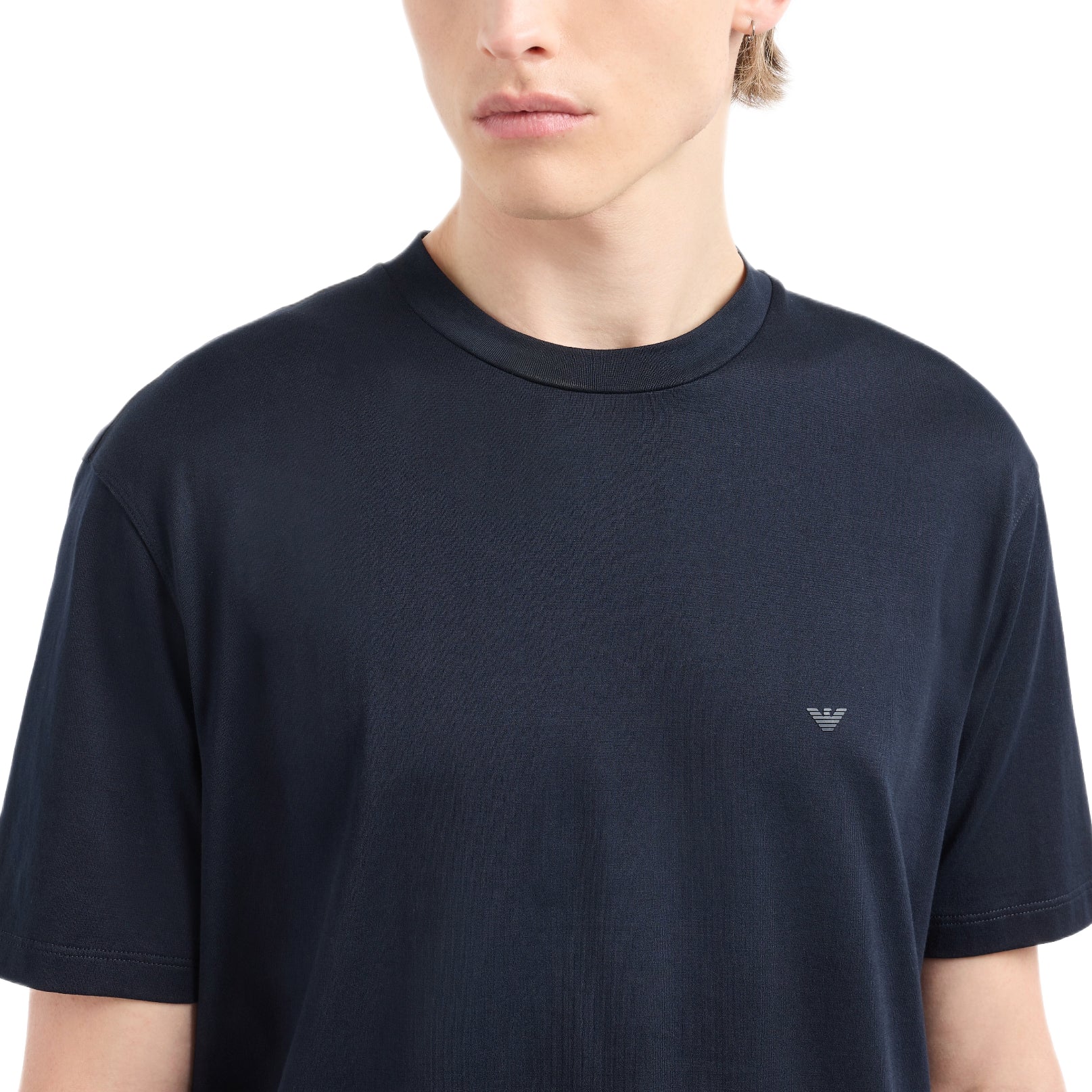 Emporio Armani Travel Essential T-Shirt - Navy Blue - Escape Menswear