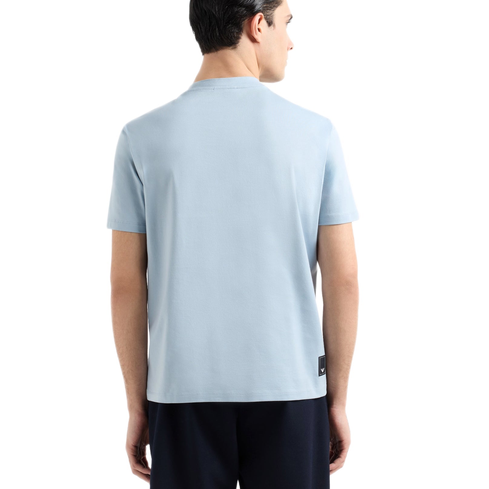 Emporio Armani Travel Essential T-Shirt - Pearl Blue - Escape Menswear