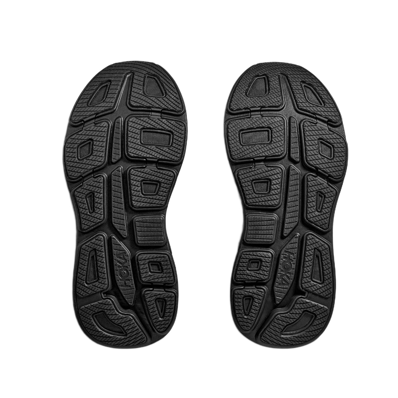 Hoka Bondi 9 Road Running Shoes - Black/Black - Escape Menswear