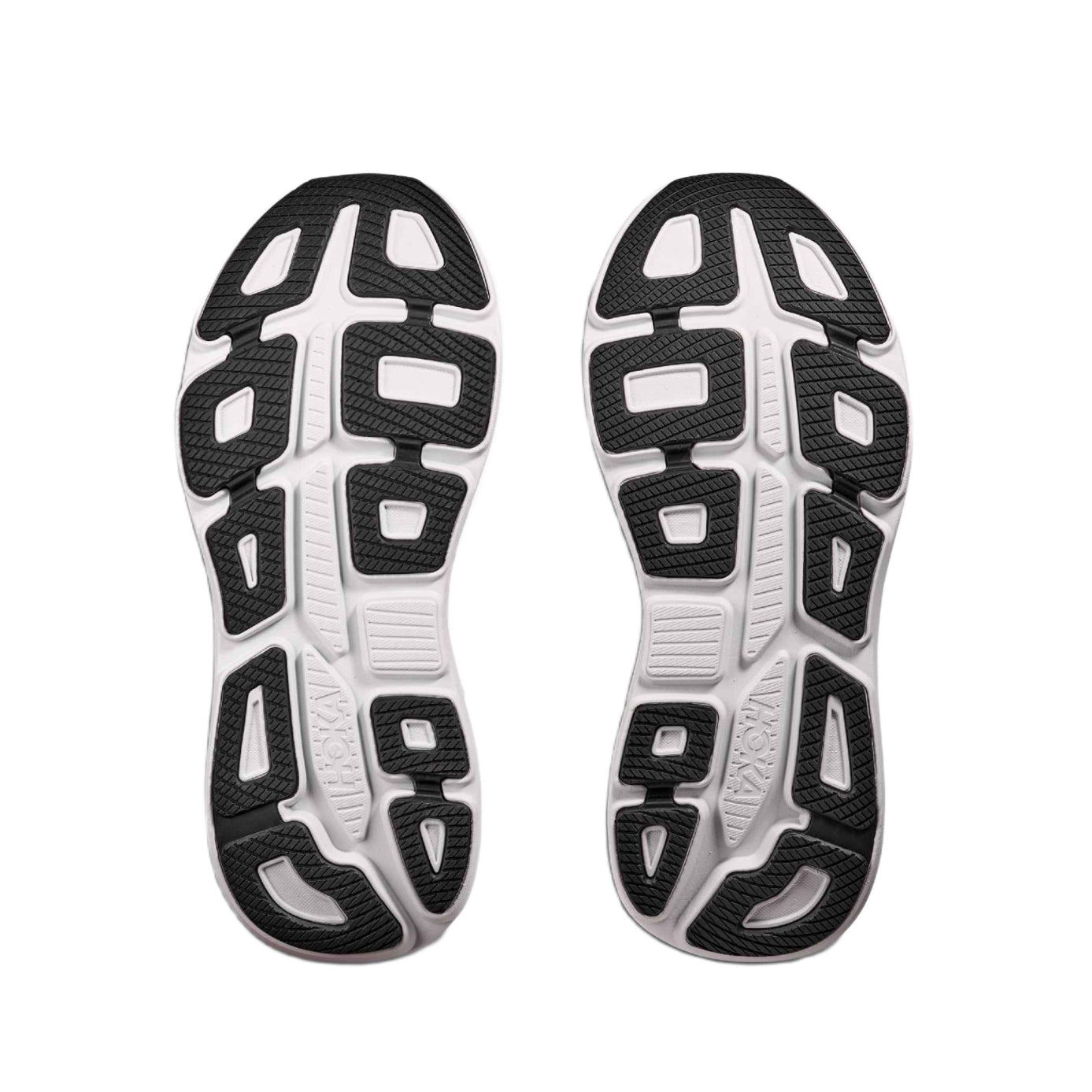 Hoka Bondi 9 Road Running Shoes - Galactic Grey /Stellar Grey - Escape Menswear