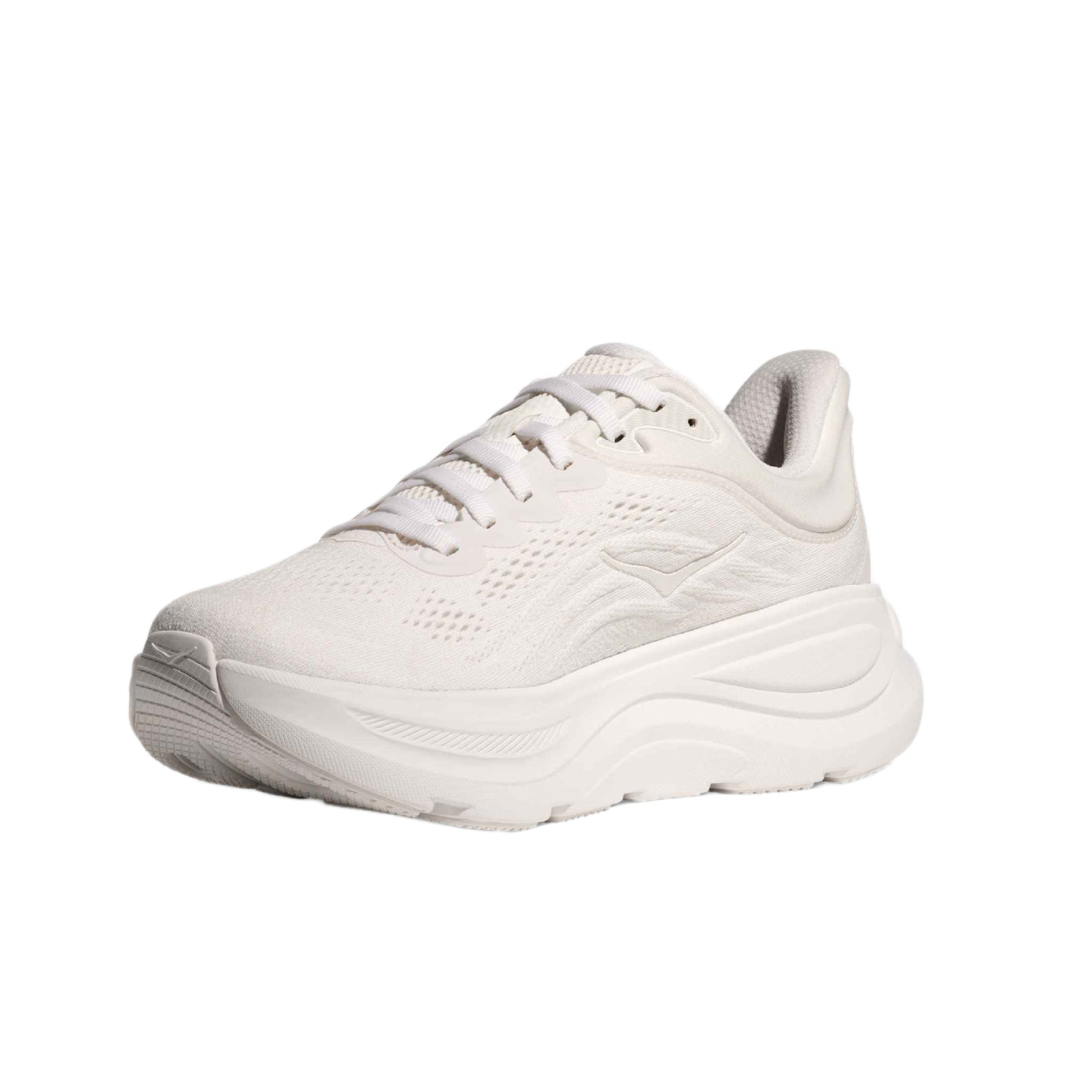 Hoka Bondi 9 Road Running Shoes - White/White - Escape Menswear