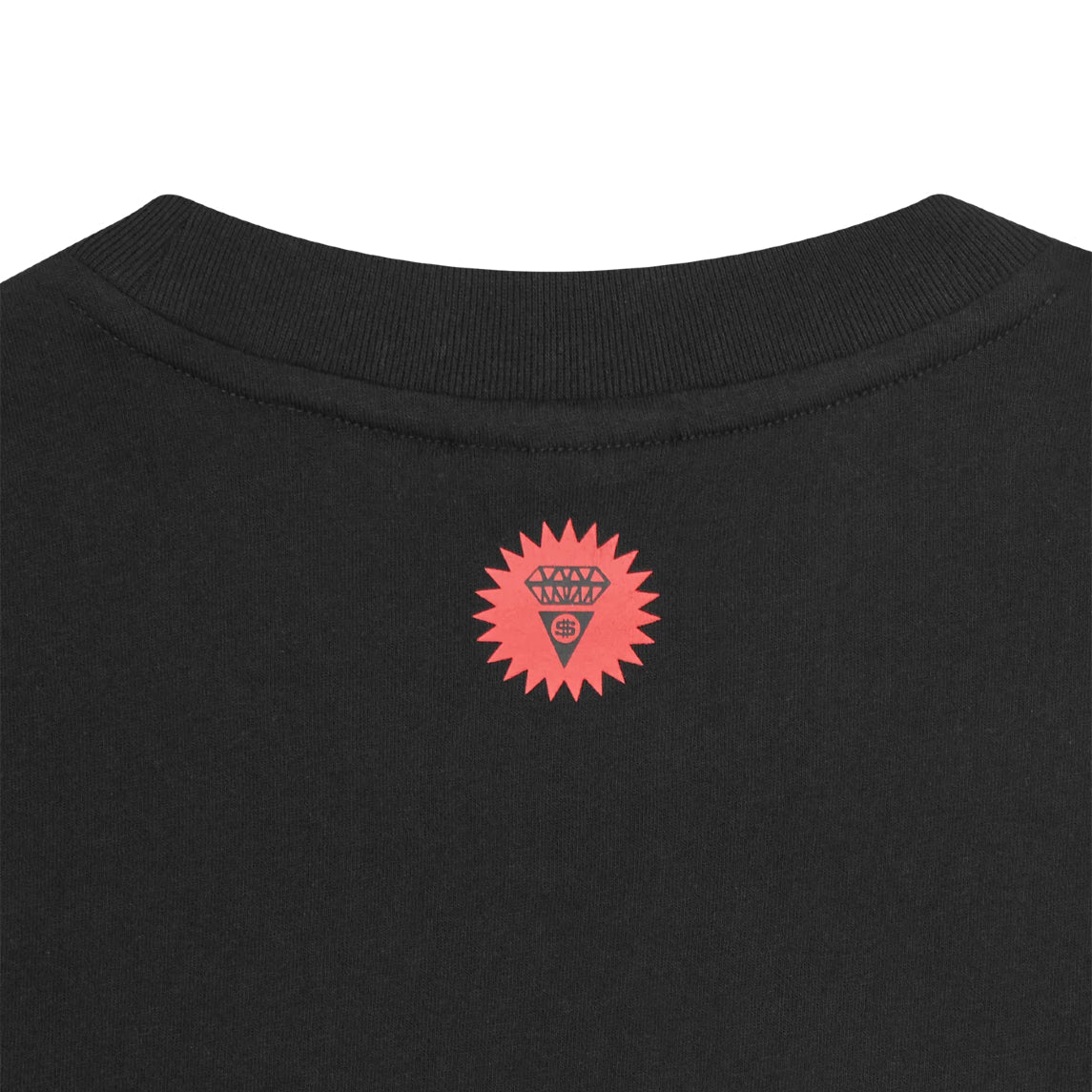 Ice Cream Camo Running Dog T-Shirt - Black - Escape Menswear