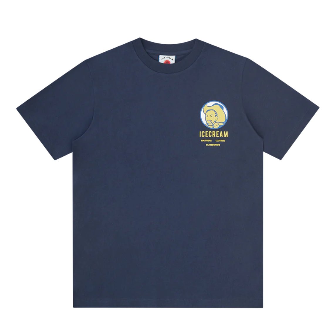 Ice Cream Cowboy T-Shirt - Navy - Escape Menswear