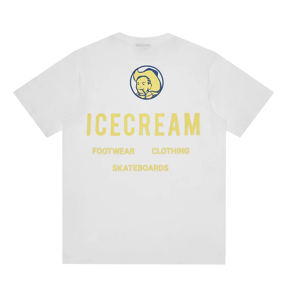 Ice Cream Cowboy T-Shirt - White - Escape Menswear