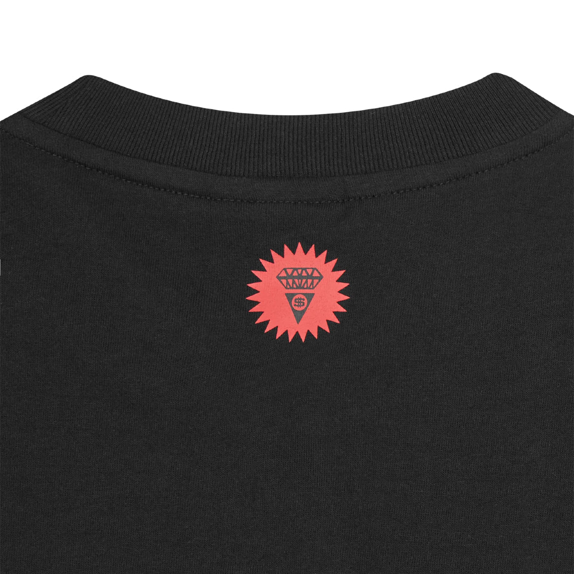 Ice Cream Puff Print T-Shirt - Black - Escape Menswear