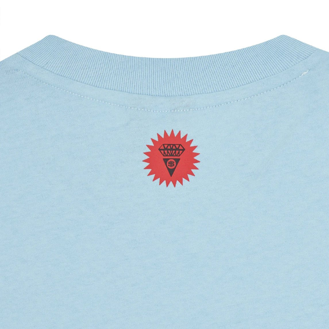 Ice Cream Puff Print T-Shirt - Blue - Escape Menswear