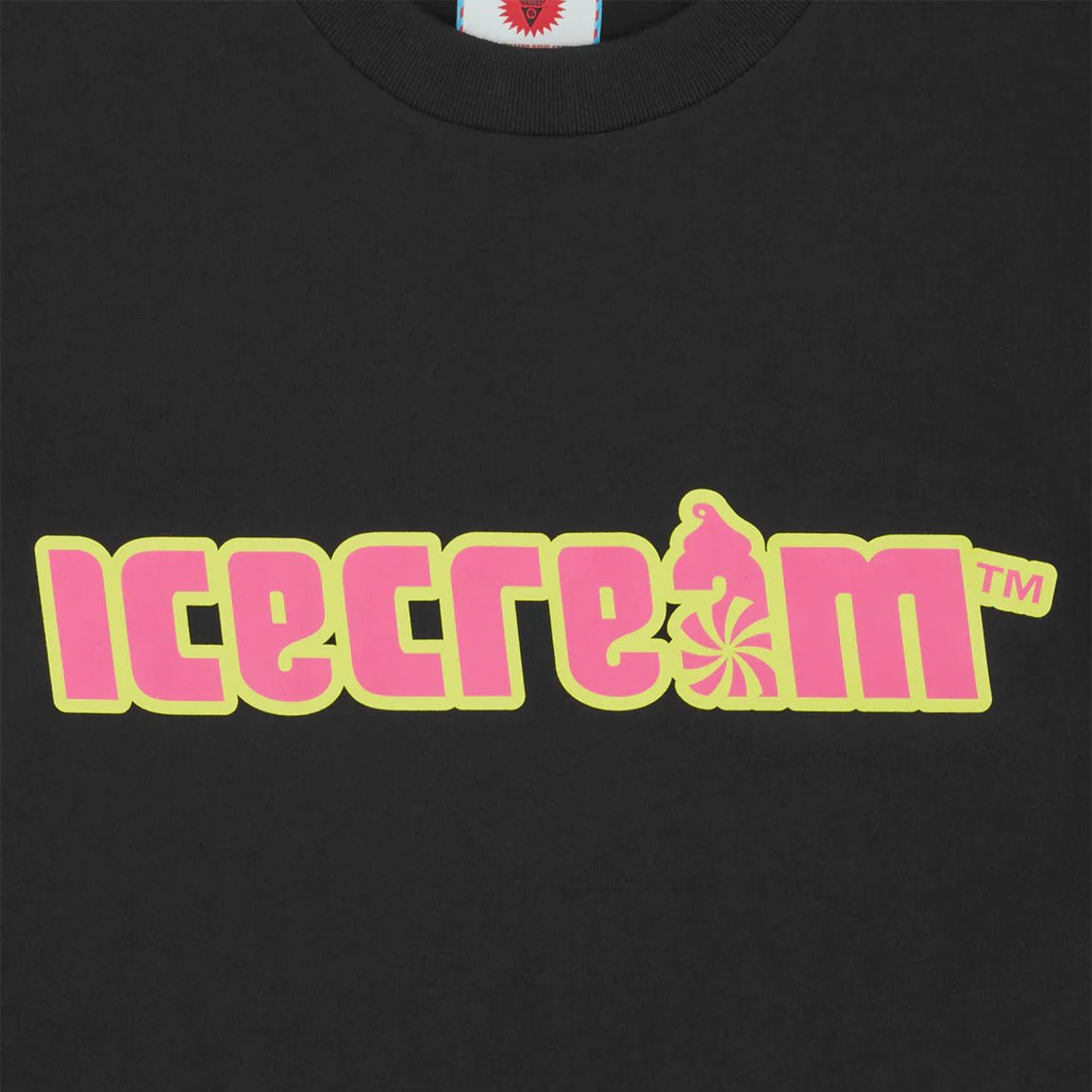 Ice Cream Soft Serve T-Shirt - Black - Escape Menswear