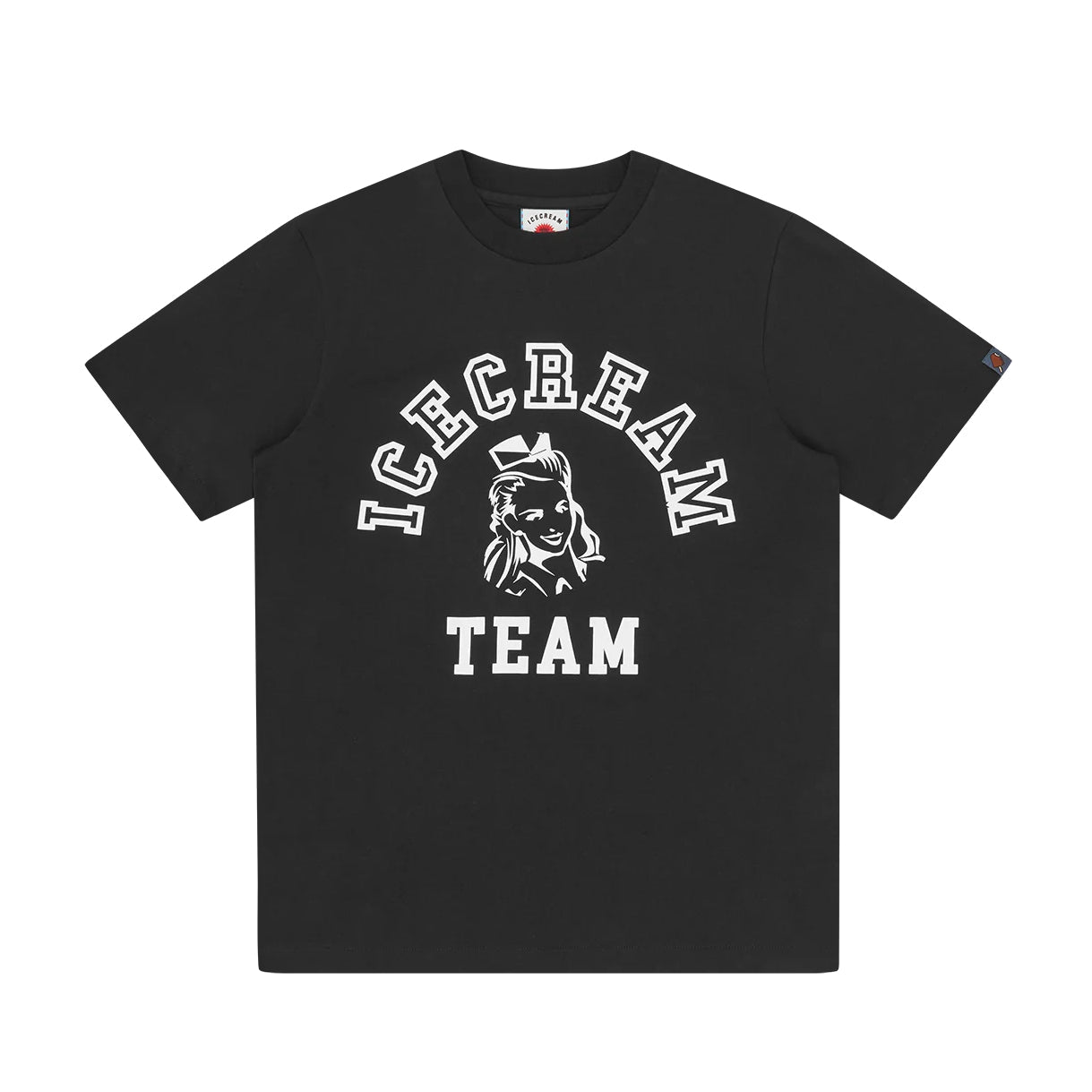 Ice Cream Team T-Shirt - Black - Escape Menswear