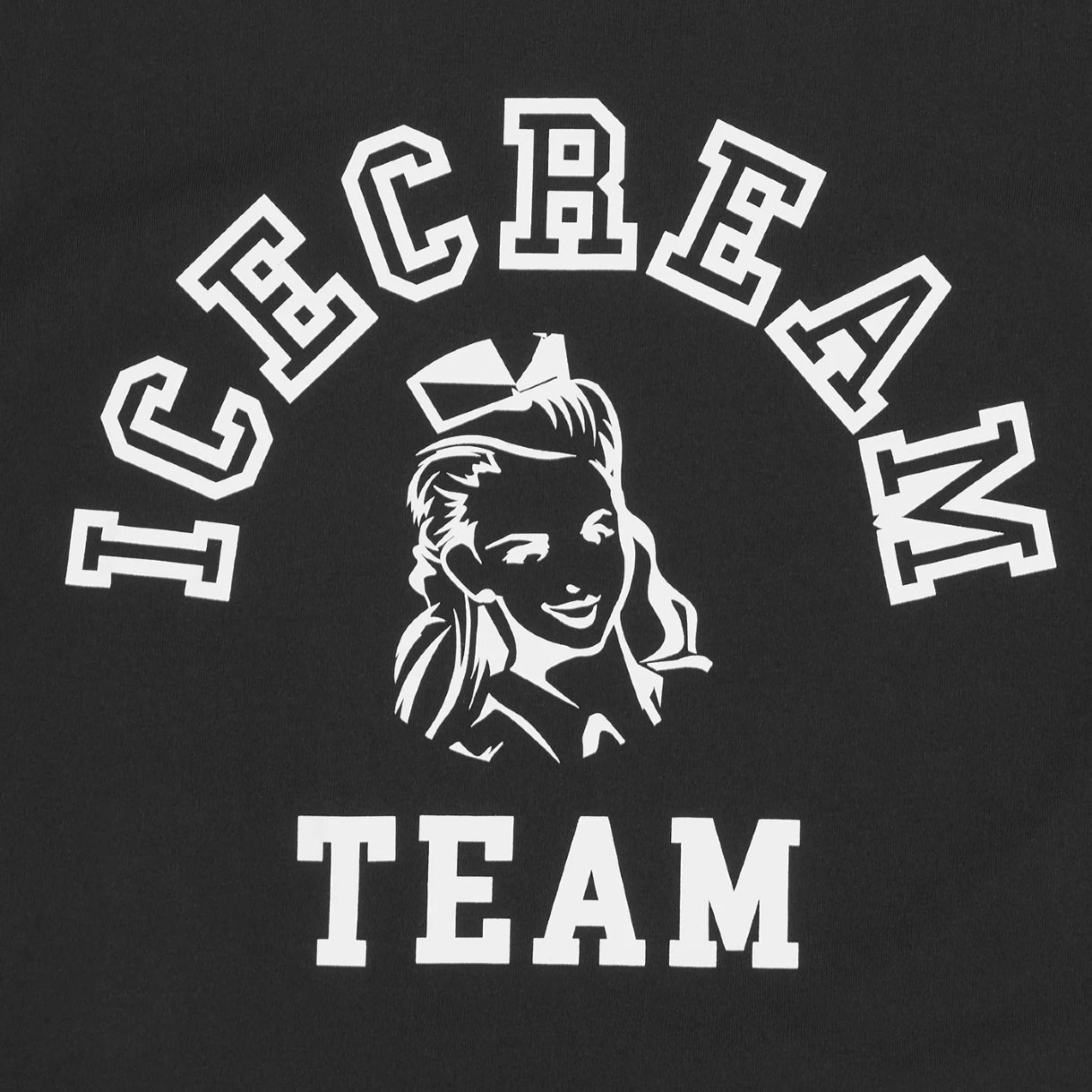 Ice Cream Team T-Shirt - Black - Escape Menswear