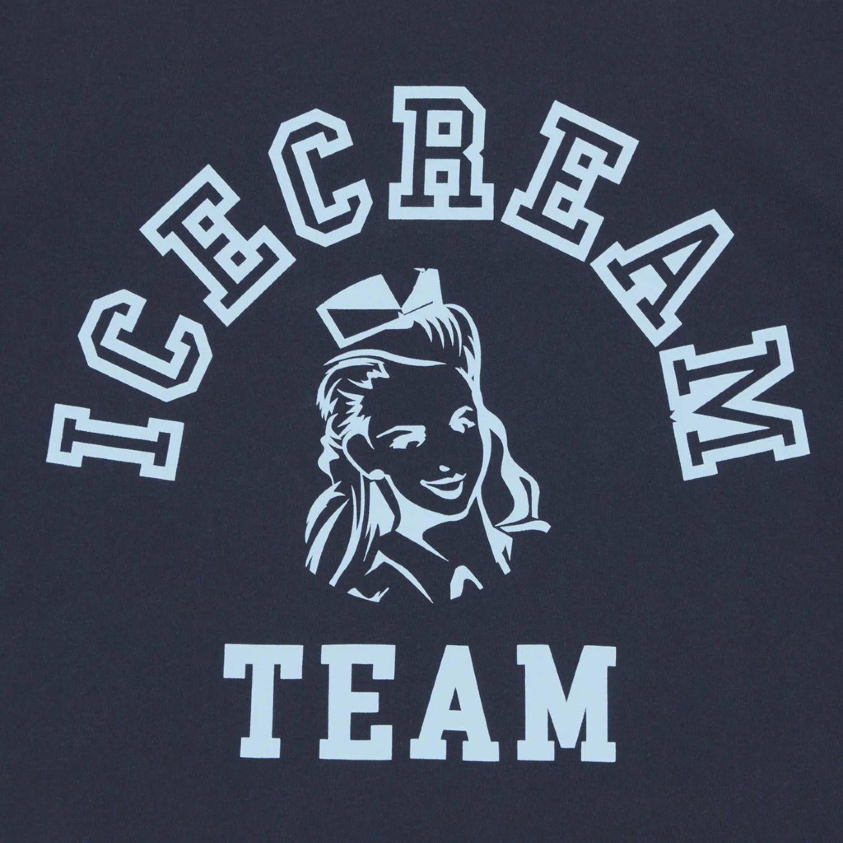 Ice Cream Team T-Shirt - Navy - Escape Menswear