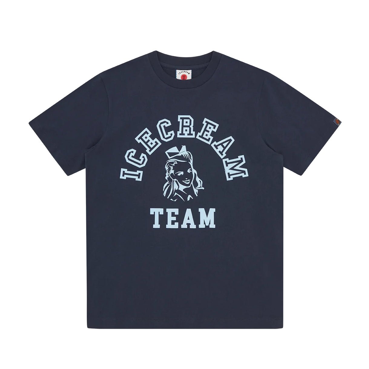 Ice Cream Team T-Shirt - Navy - Escape Menswear