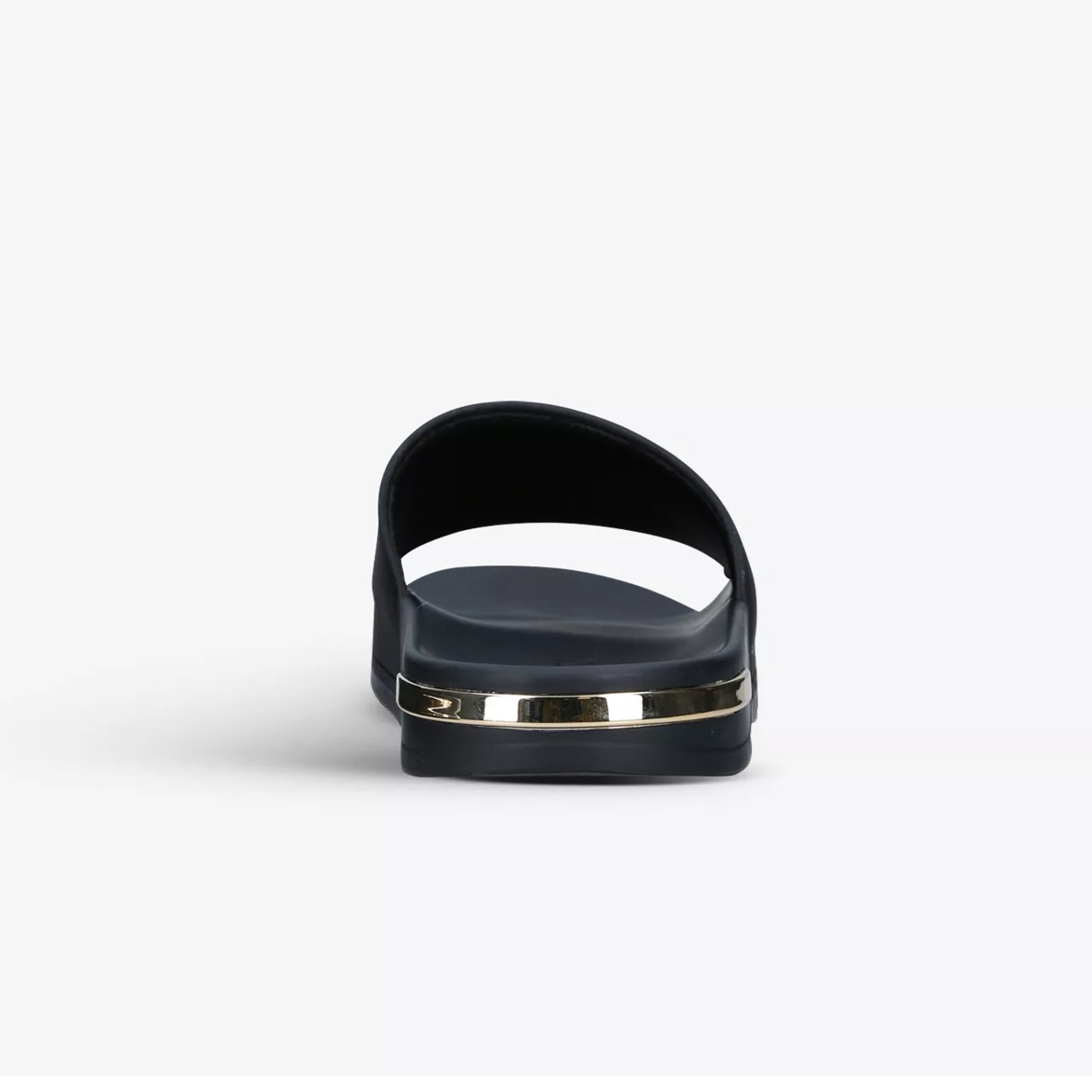 Mallet Barnsbury Logo - Embossed Sliders - Black - Escape Menswear