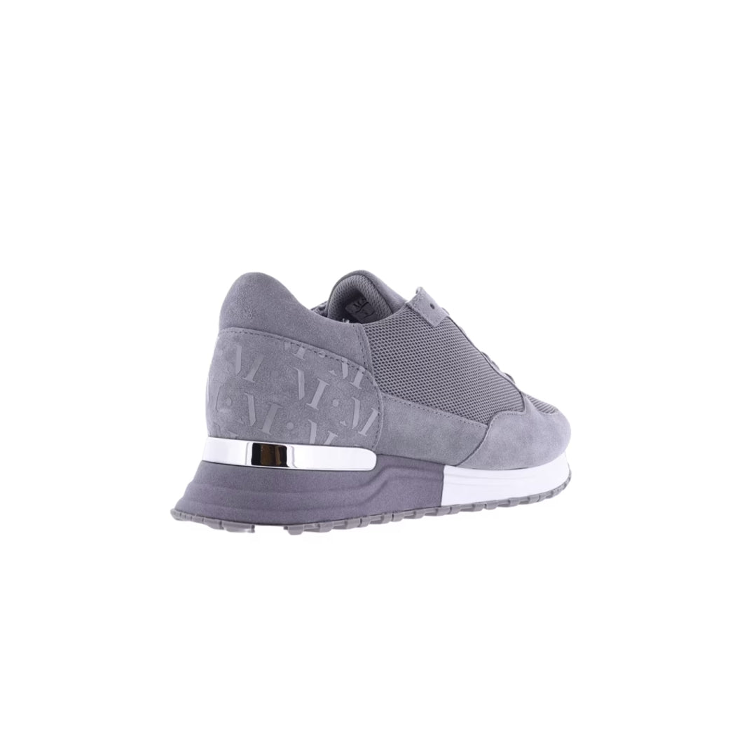 Mallet Popham Suede Shoes - Grey Suede - Escape Menswear