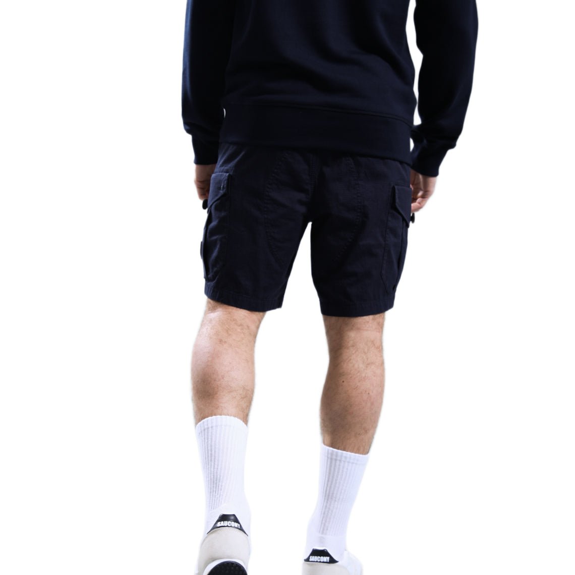 Marshall Artist Ainsdale Cargo Shorts - 003 Navy - Escape Menswear