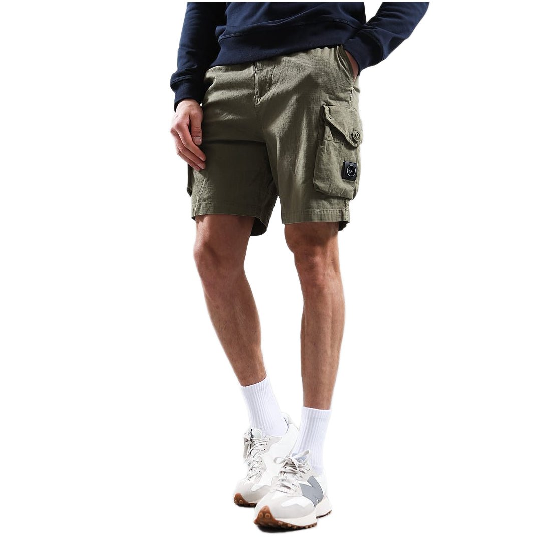 Marshall Artist Arniston Cargo Short - 005 Khaki - Escape Menswear