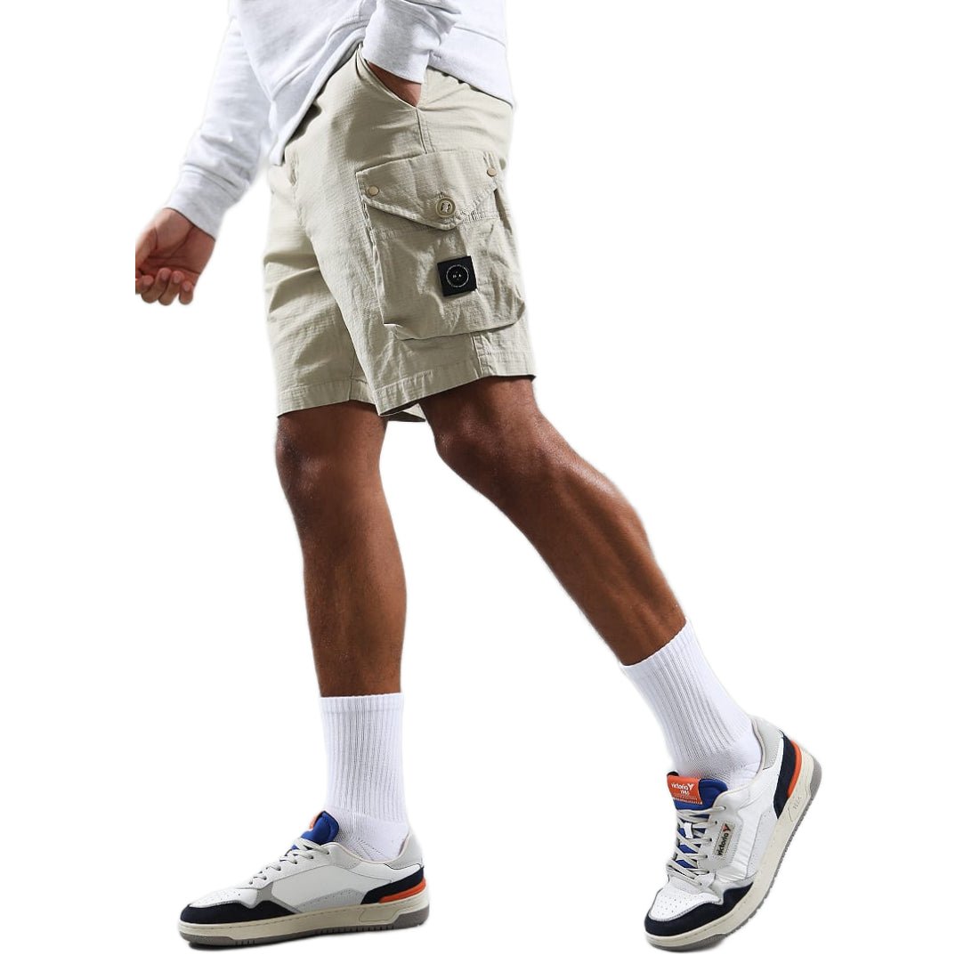 Marshall Artist Arniston Cargo Short - 043 Stone - Escape Menswear