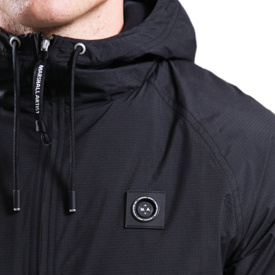 Marshall Artist Blackridge Jacket - 001 Black - Escape Menswear