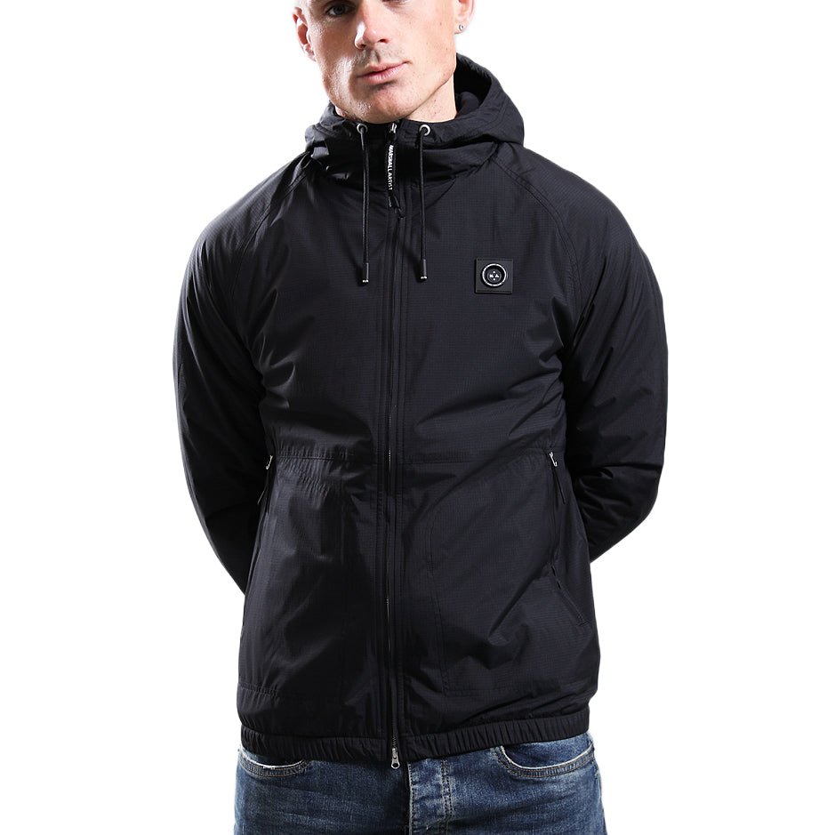 Marshall Artist Blackridge Jacket - 001 Black - Escape Menswear