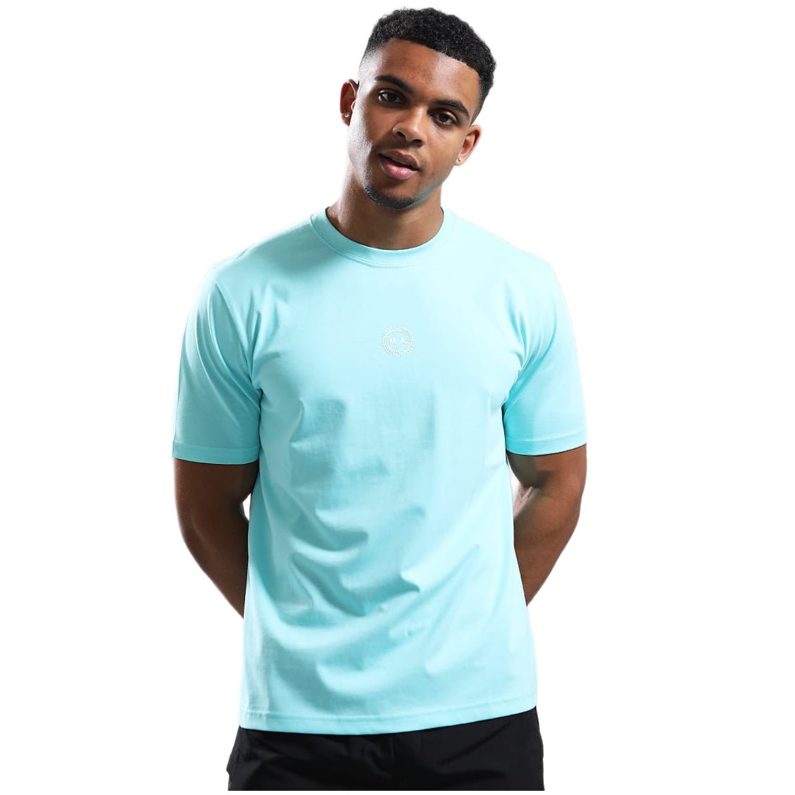 Marshall Artist Camo Erosion T-Shirt - 021 Aqua - Escape Menswear