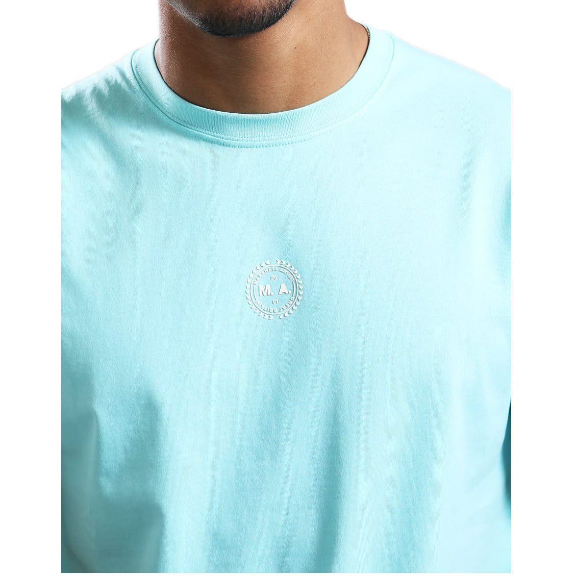 Marshall Artist Camo Erosion T-Shirt - 021 Aqua - Escape Menswear