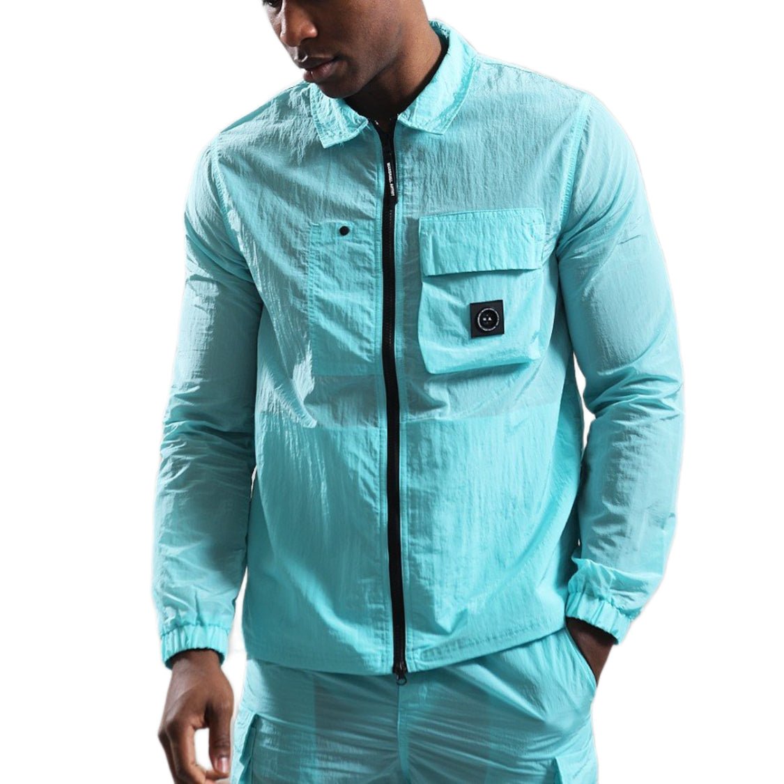 Marshall Artist Carico Overshirt - Aqua - Escape Menswear