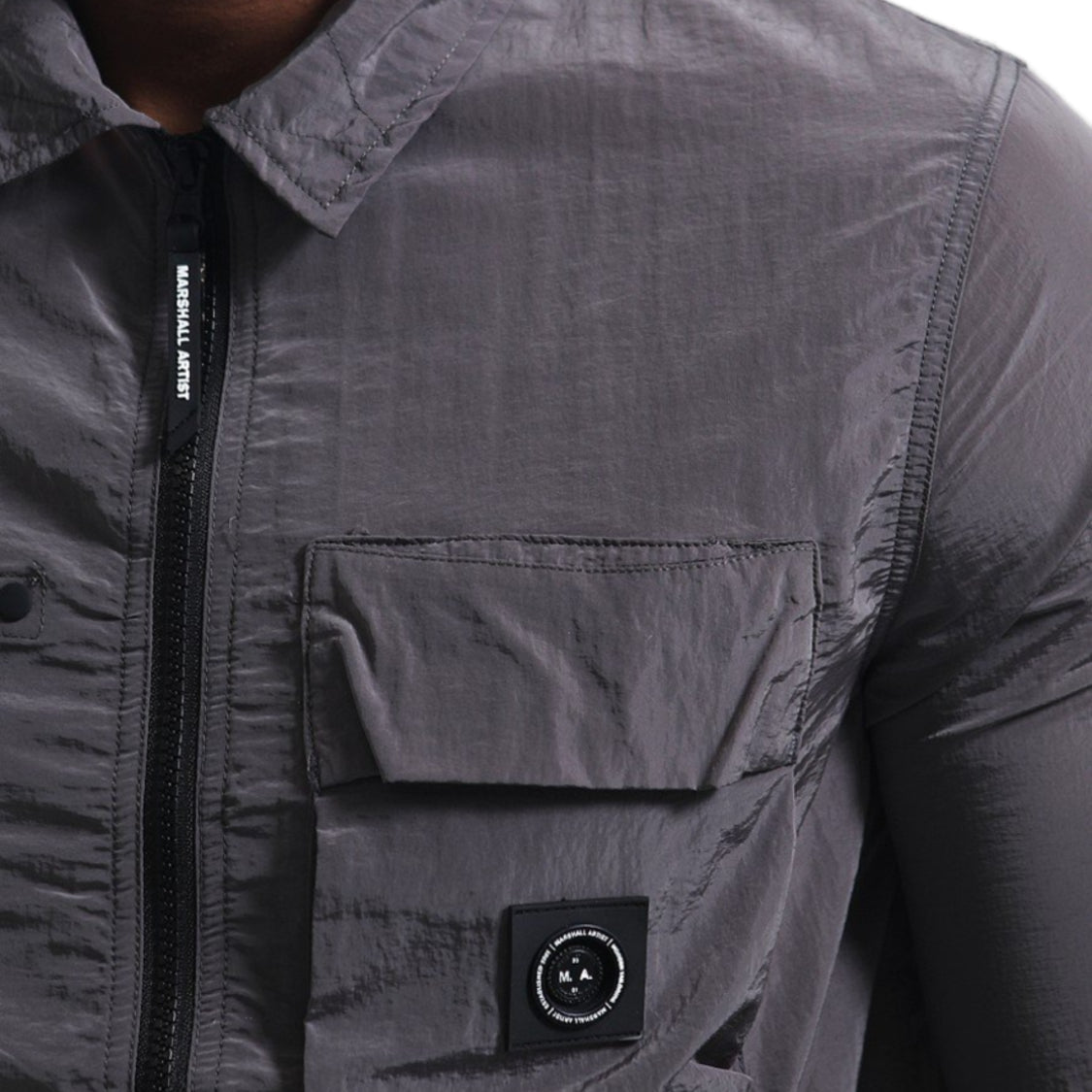 Marshall Artist Carico Overshirt - Volcanic Grey - Escape Menswear