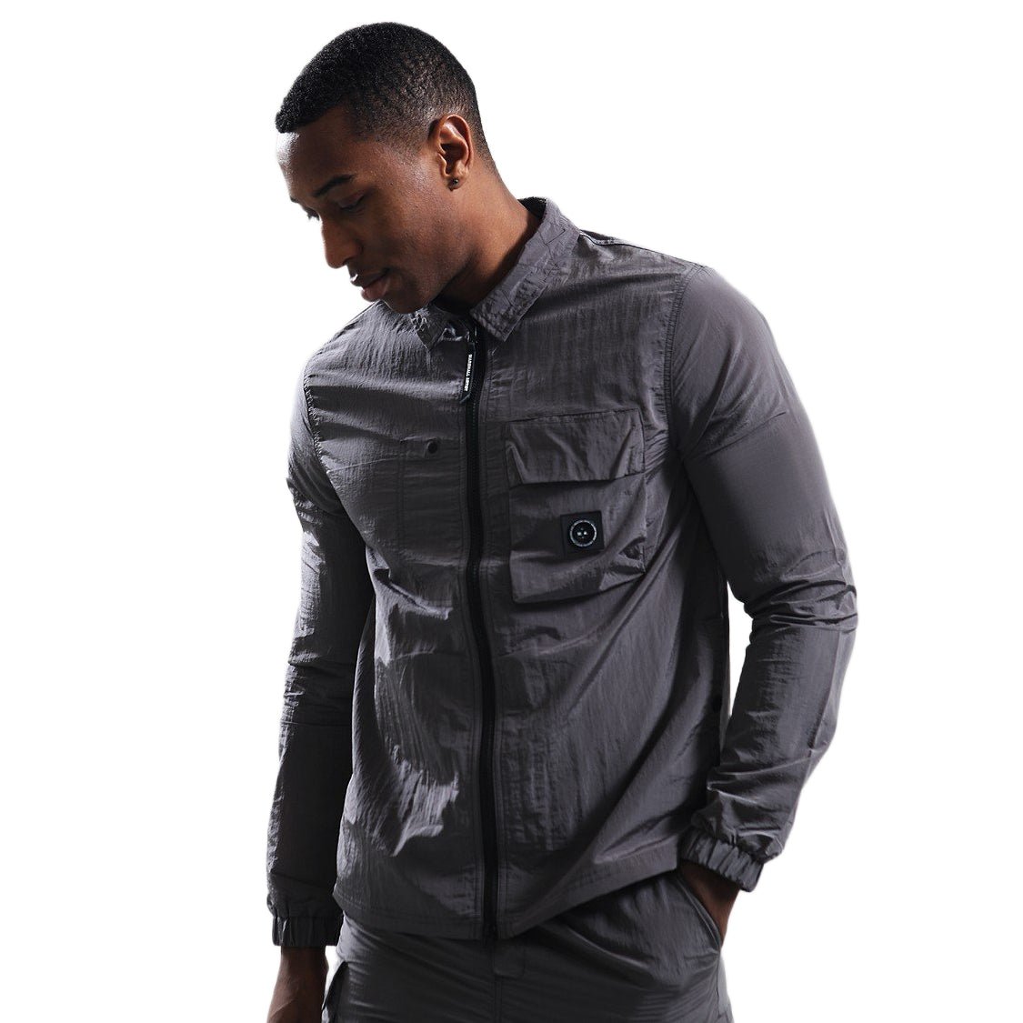 Marshall Artist Carico Overshirt - Volcanic Grey - Escape Menswear