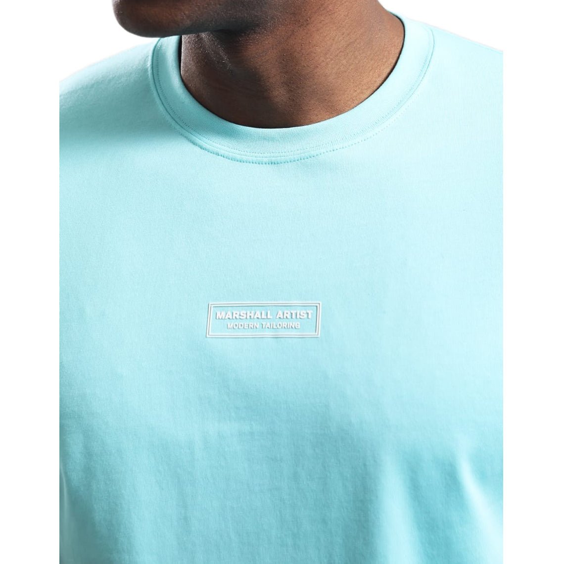 Marshall Artist Injection T-Shirt - 021 Aqua - Escape Menswear