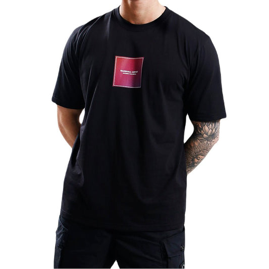 Marshall Artist Linear Box T-Shirt - Black - Escape Menswear