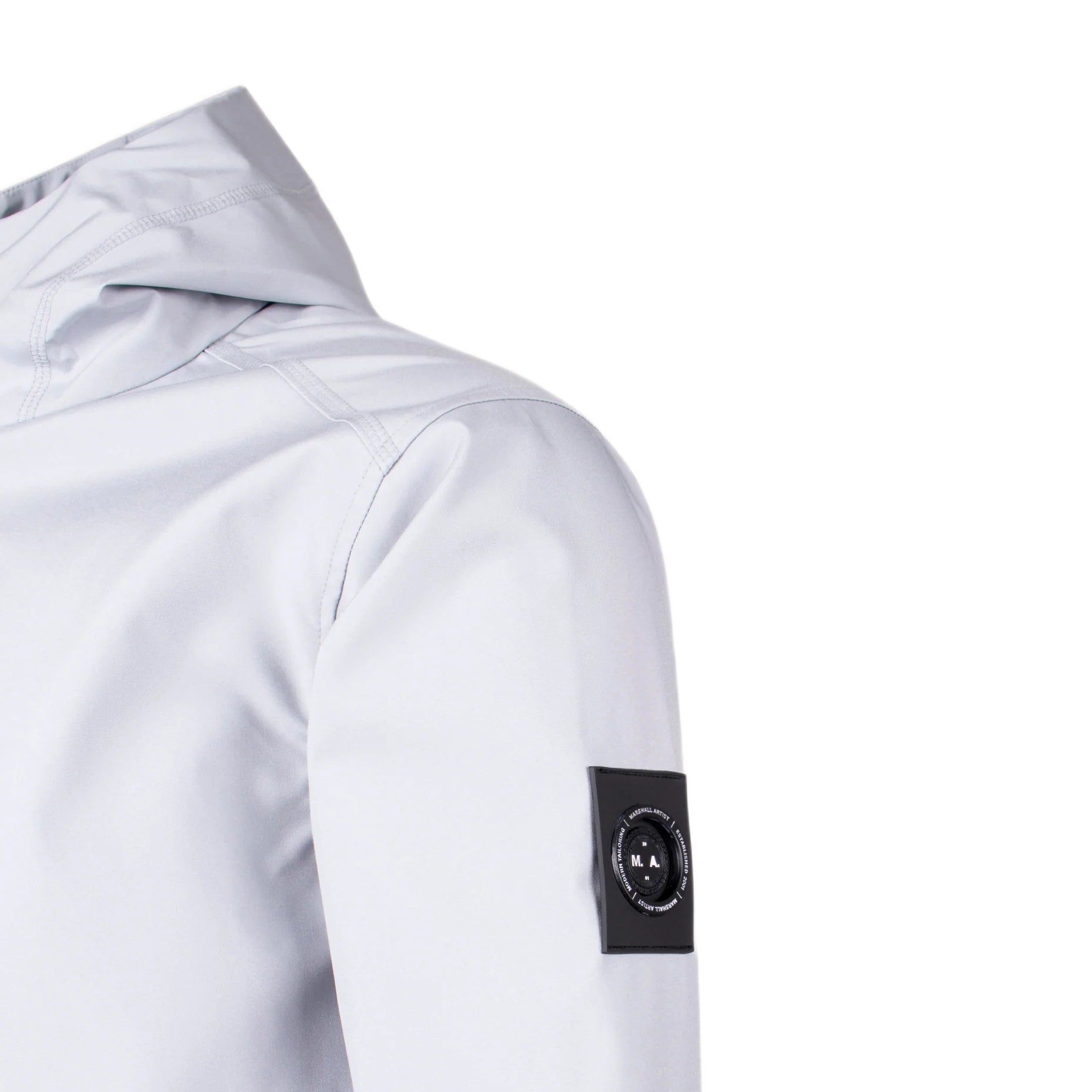 Marshall Artist Meldon Lite Shell Jacket - 102 Ghost Grey - Escape Menswear